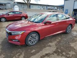 Honda salvage cars for sale: 2018 Honda Accord Hybrid ex