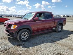 Toyota Tundra salvage cars for sale: 2004 Toyota Tundra Double Cab Limited