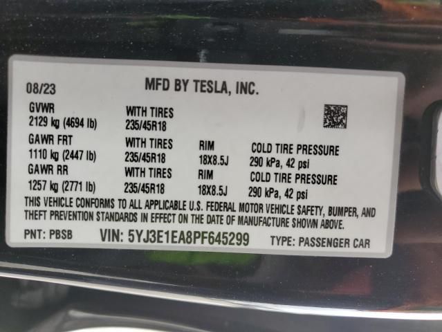 2023 Tesla Model 3