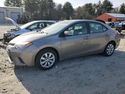 Toyota salvage cars for sale: 2015 Toyota Corolla l