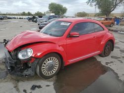 Volkswagen Beetle salvage cars for sale: 2016 Volkswagen Beetle SE