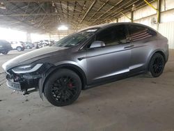 Tesla Model x salvage cars for sale: 2018 Tesla Model X