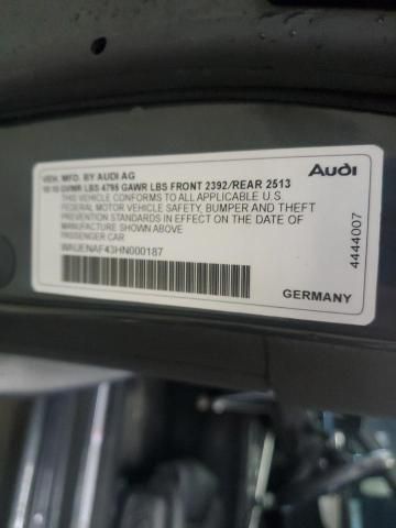 2017 Audi A4 Premium Plus