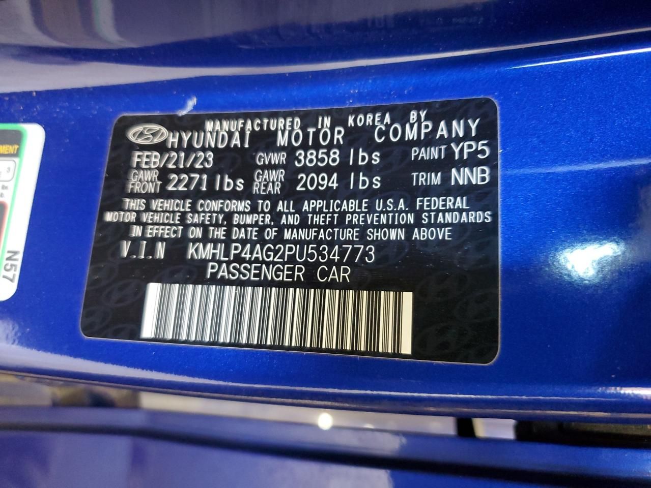 2023 Hyundai Elantra Limited