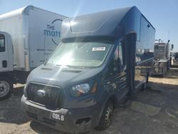 Salvage trucks for sale at Kansas City, KS auction: 2021 Ford Transit T-350 HD