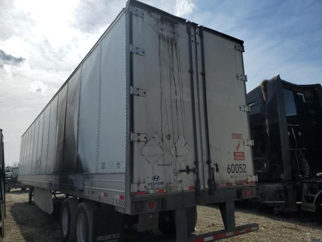 2010 Hyundai Translead DRY Van Trailer