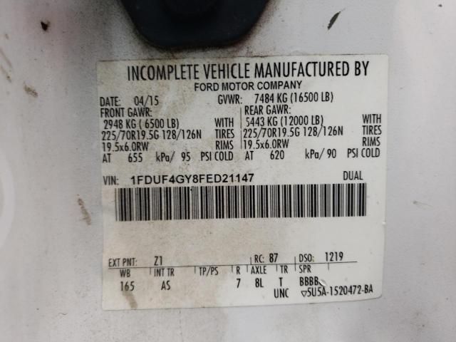 2015 Ford F450 Super Duty