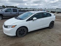 Honda Civic salvage cars for sale: 2012 Honda Civic ex