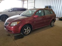 Pontiac Vibe salvage cars for sale: 2007 Pontiac Vibe