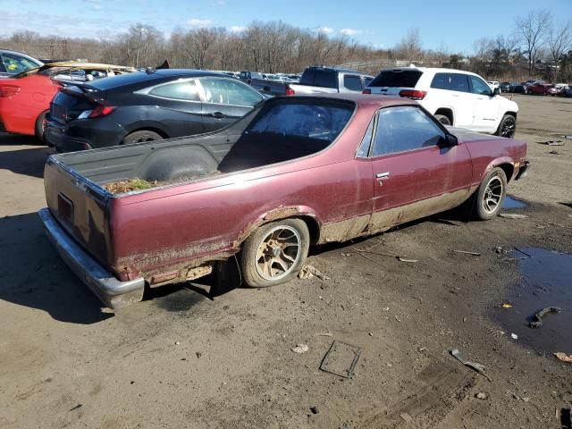 1986 Chevrolet EL Camino