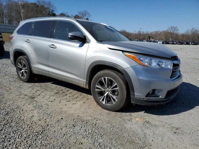 2016 Toyota Highlander XLE