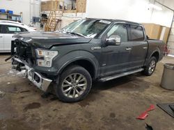 Vehiculos salvage en venta de Copart Ham Lake, MN: 2015 Ford F150 Supercrew