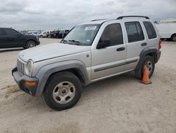 Jeep Liberty Sport salvage cars for sale: 2004 Jeep Liberty Sport