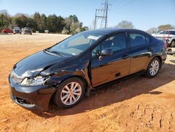 Salvage cars for sale from Copart China Grove, NC: 2012 Honda Civic EXL