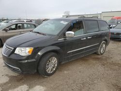 Chrysler Town & Country Touring l salvage cars for sale: 2015 Chrysler Town & Country Touring L