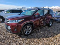 Toyota Highlander salvage cars for sale: 2019 Toyota Highlander Limited