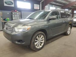 Toyota Highlander salvage cars for sale: 2008 Toyota Highlander Hybrid