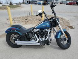 Harley-Davidson salvage cars for sale: 2014 Harley-Davidson FLS Softail Slim