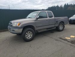 Toyota Tundra salvage cars for sale: 2002 Toyota Tundra Access Cab