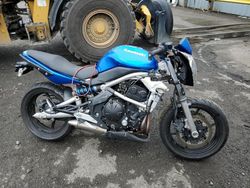 Salvage Motorcycles for sale at auction: 2009 Kawasaki ER650 C
