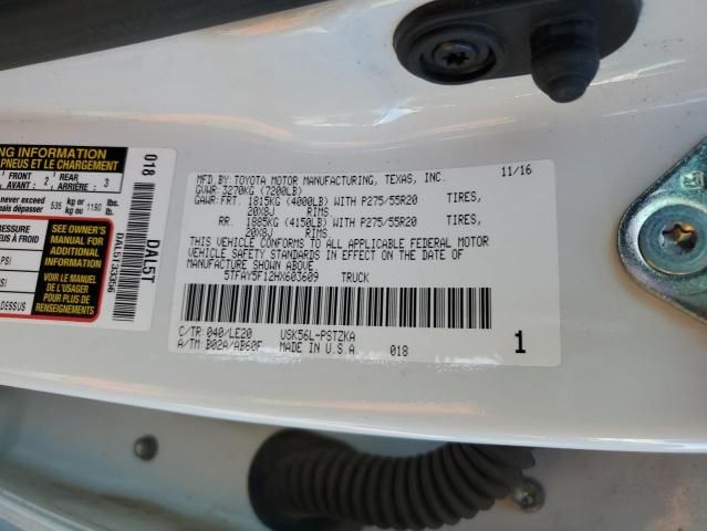 2017 Toyota Tundra Crewmax 1794