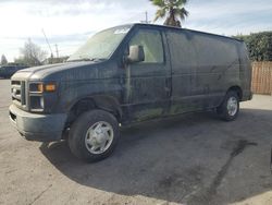 Salvage cars for sale from Copart San Martin, CA: 2011 Ford Econoline E150 Van