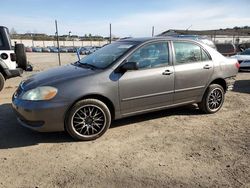 Toyota Corolla salvage cars for sale: 2005 Toyota Corolla CE