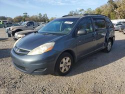 Toyota salvage cars for sale: 2010 Toyota Sienna CE