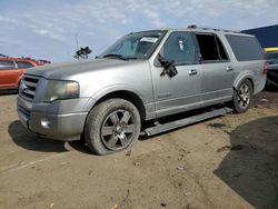 Ford Expedition salvage cars for sale: 2008 Ford Expedition EL Limited