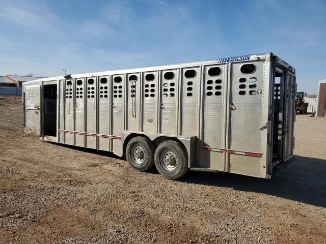 2009 WIL SON Livestock Trailer
