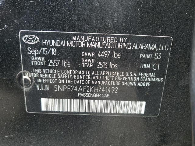 2019 Hyundai Sonata se