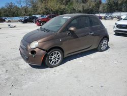 Vehiculos salvage en venta de Copart Ocala, FL: 2015 Fiat 500 POP