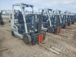 Salvage trucks for sale at Des Moines, IA auction: 2015 Unicariers 2015 Nissan MCP1F2A20LV Forklift