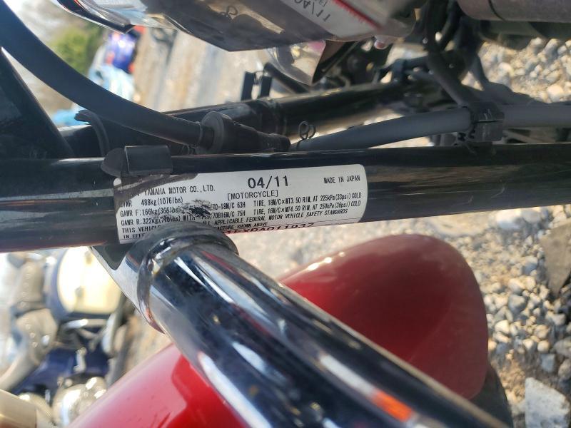 2011 Yamaha Xvs950 a