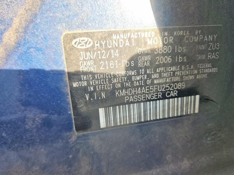 2015 Hyundai Elantra se