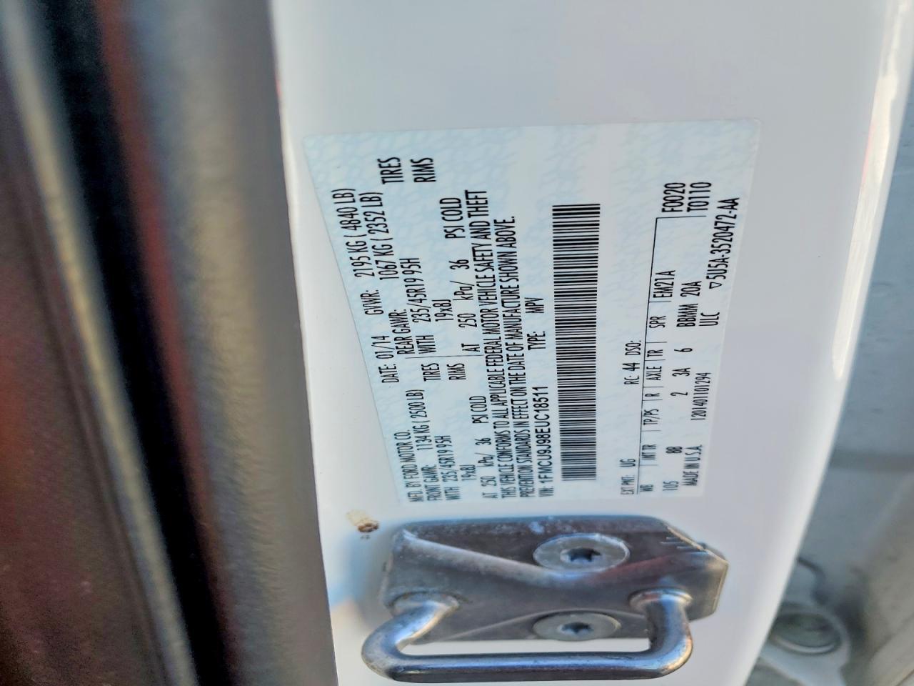 2014 Ford Escape Titanium