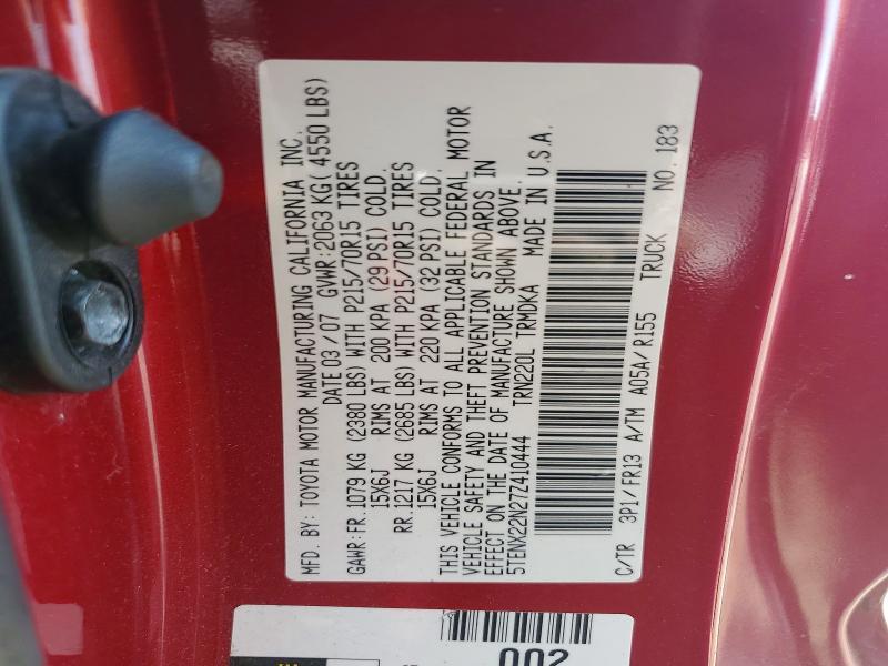 2007 Toyota Tacoma Base