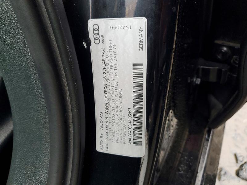 2018 Audi A6 Premium