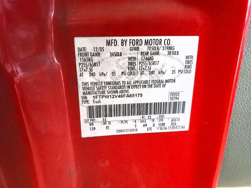 2006 Ford F150 Supercrew