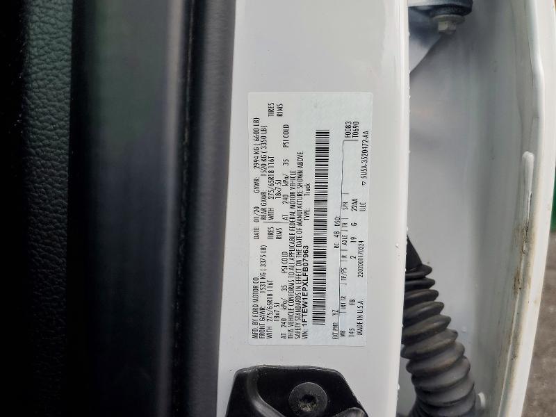 2020 Ford F150 Supercrew