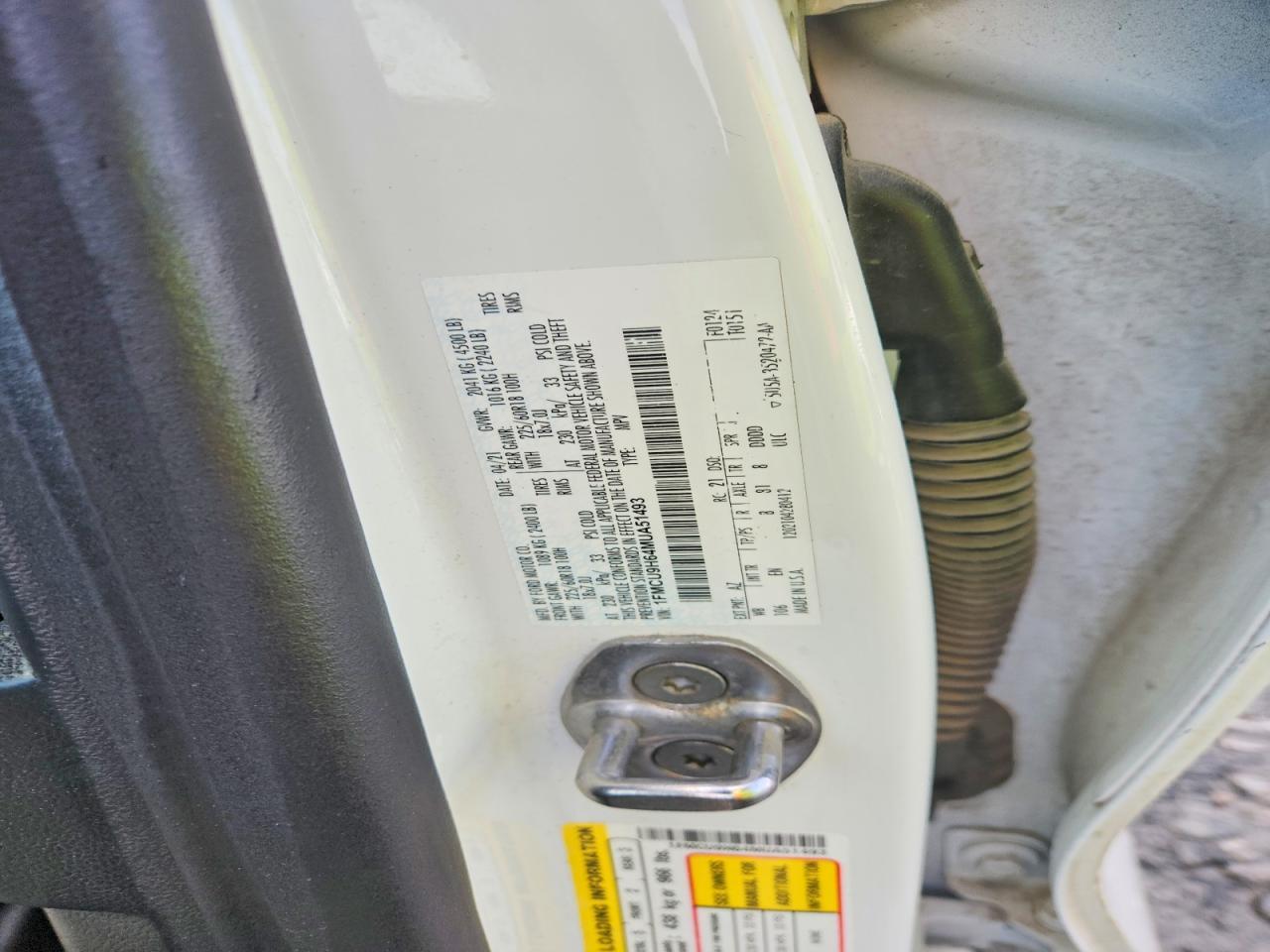 2021 Ford Escape sel