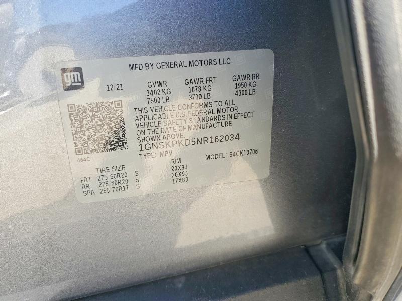 2022 Chevrolet Tahoe K1500 Z71