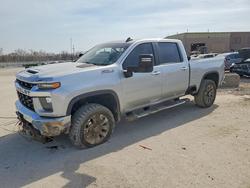 Salvage trucks for sale at Kansas City, KS auction: 2022 Chevrolet Silverado K2500 Heavy Duty LT
