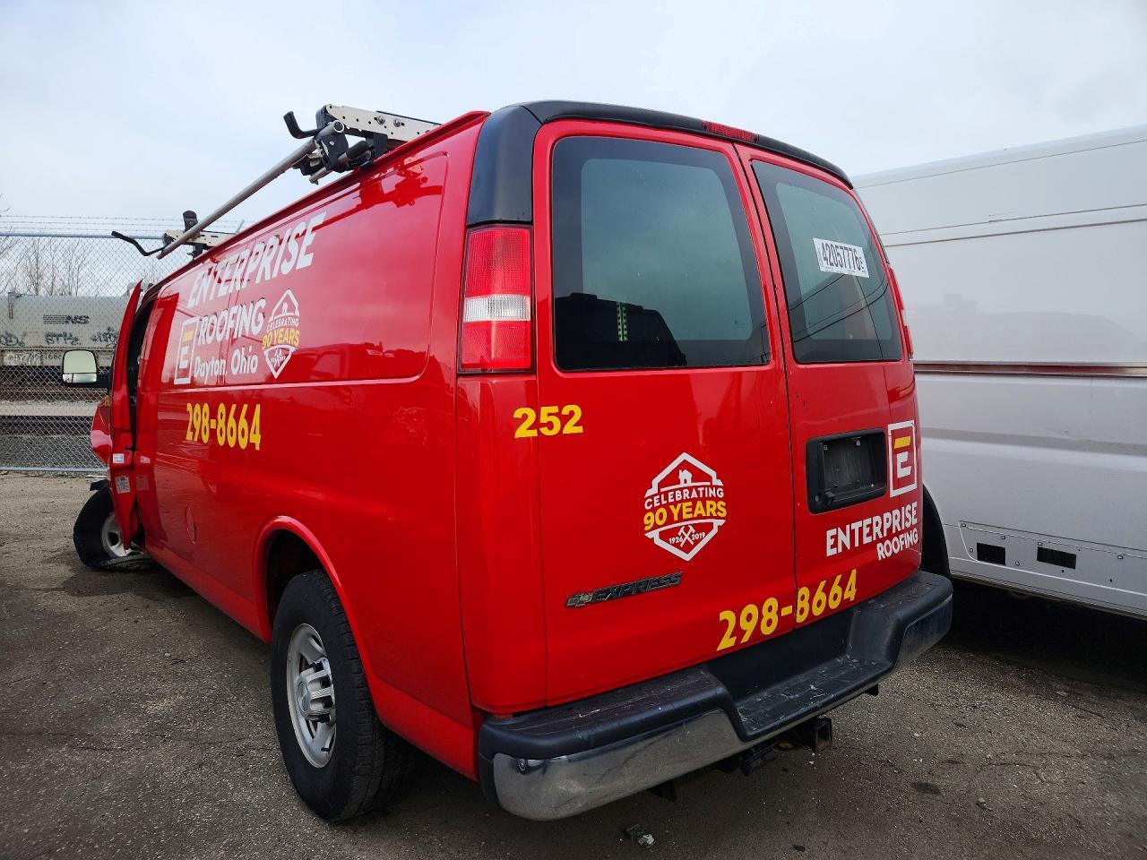 2019 Chev Rolet Express 2500 Cargo Utility / Service Van