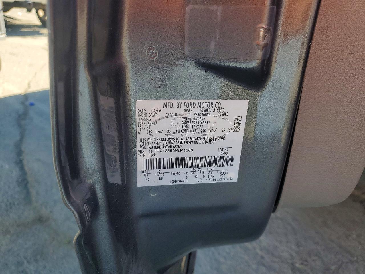 2006 Ford F150