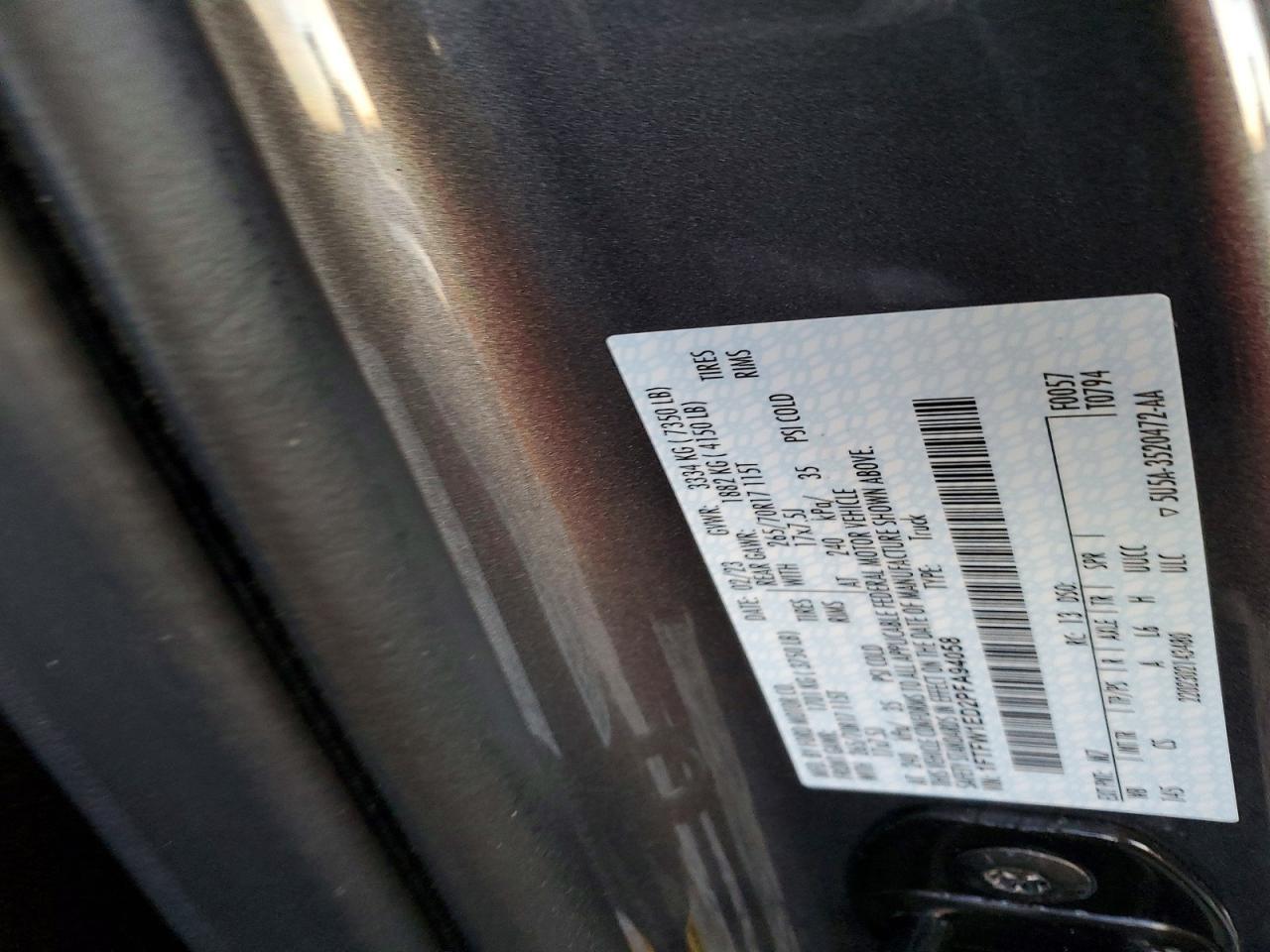 2023 Ford F150 Supercrew