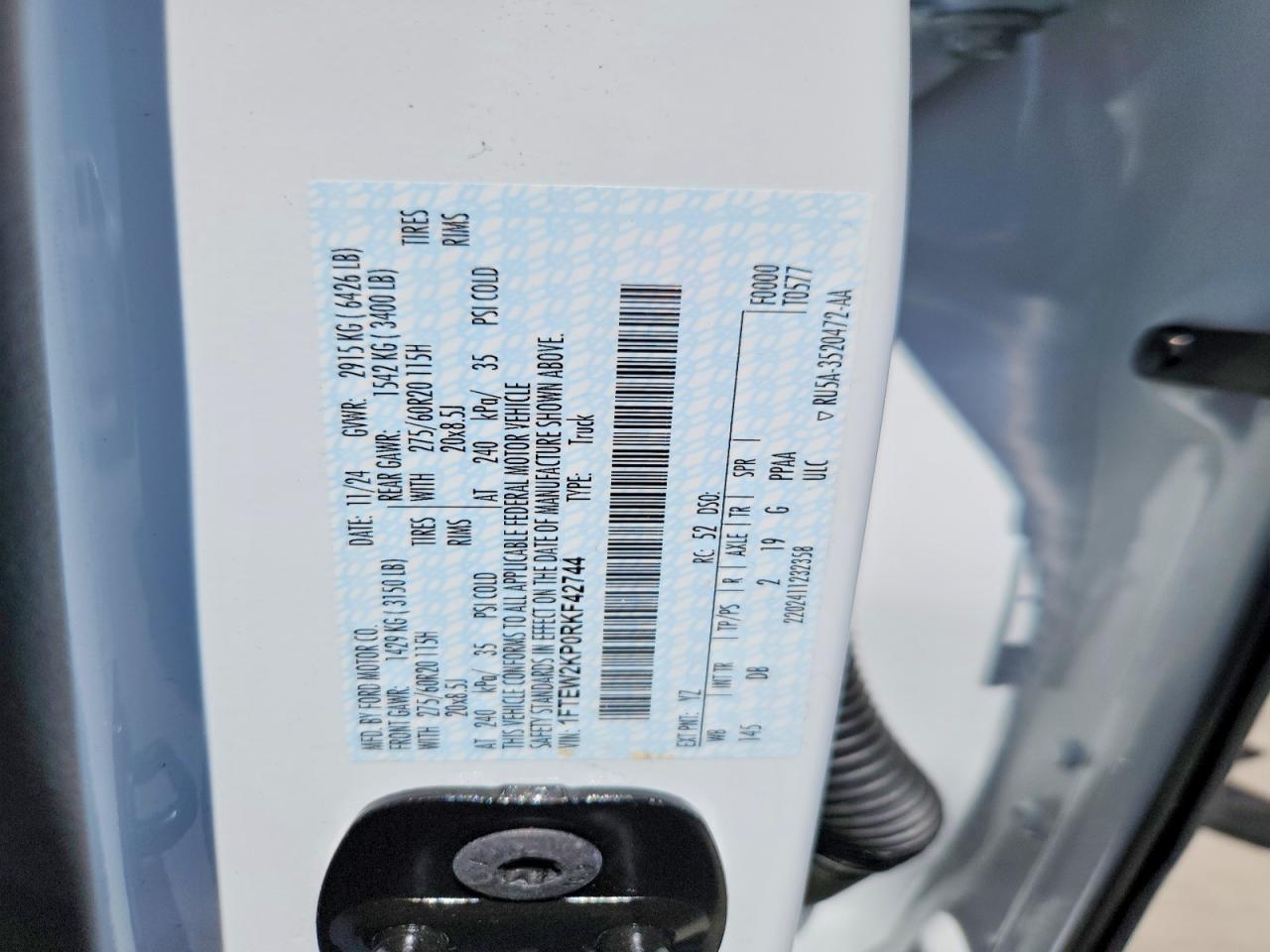 2024 Ford F150 STX