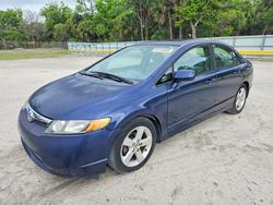 Honda salvage cars for sale: 2006 Honda Civic ex