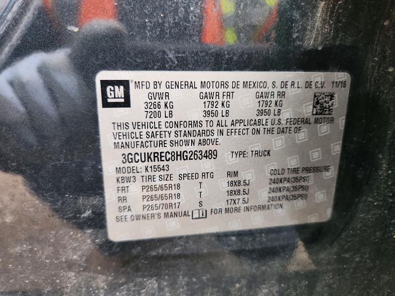 2017 Chevrolet Silverado K1500 LT