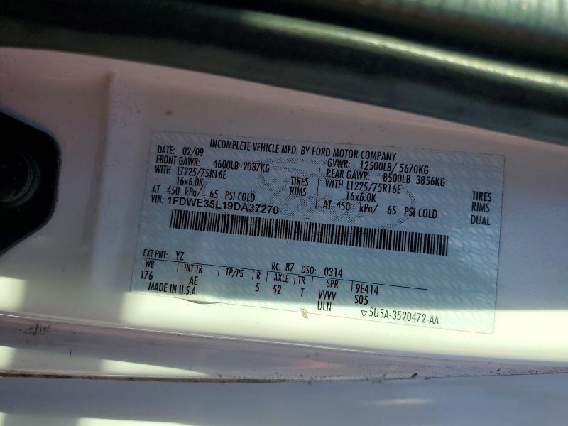 2009 Ford E350 BOX Truck